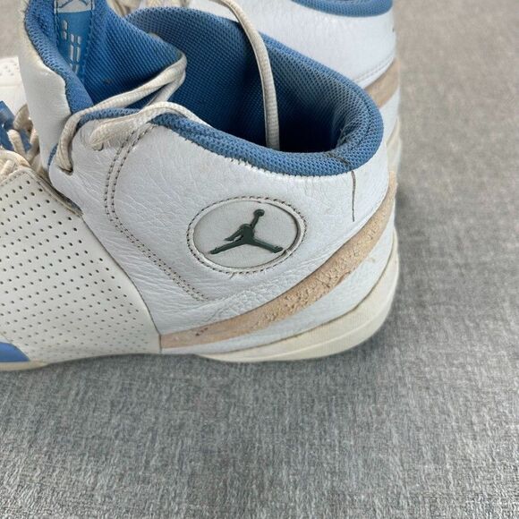 VTG Nike Air Jordan 2000 Jumpman Team Shogun Shoes 136054-141 White Blue Men 14 main image 8